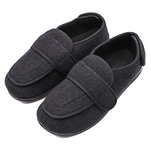 Mens Extra Wide Slippers For Swollen Feet