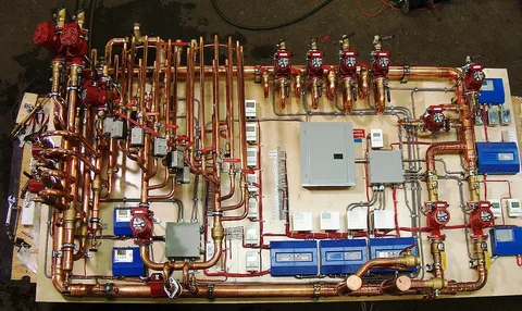 hydronic radiant floor heating panels